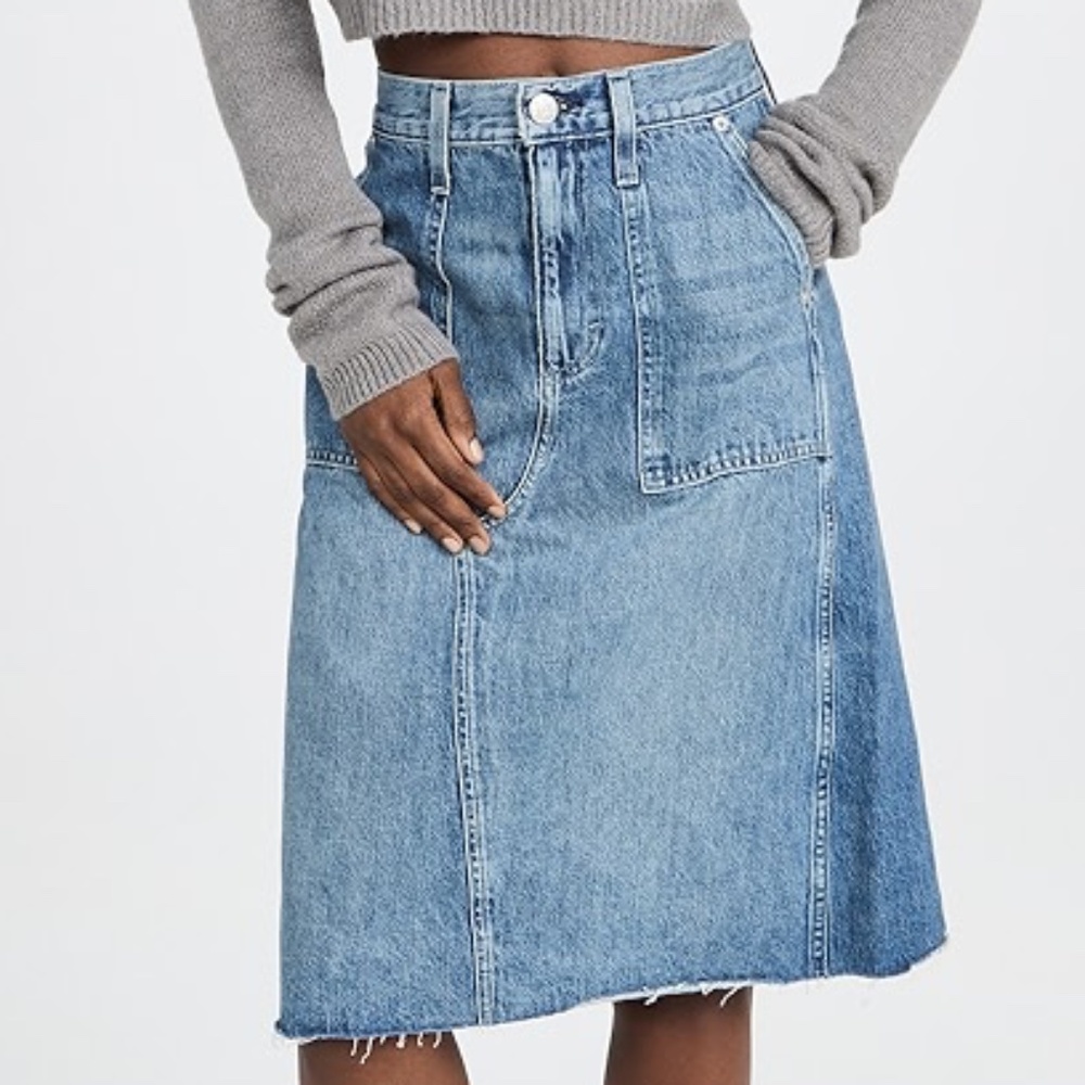 🚨PRICE DROP🚨AMO Welder Skirt in Woodland, Size 30
